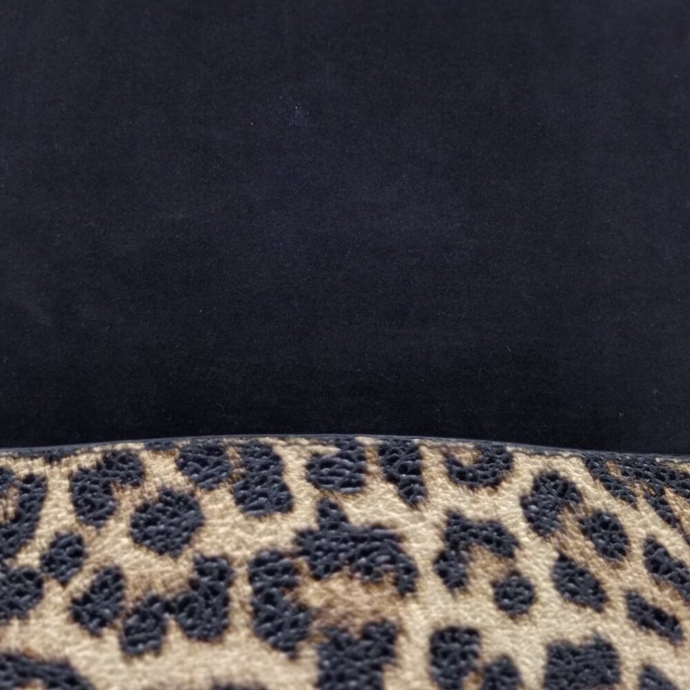 Leopard Print Flap Bag with Gold Dangle Accents – Unbranded - Picture 10 of 10